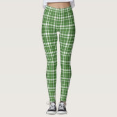 Leggings Plaid du jour de St Patrick ! (Devant)