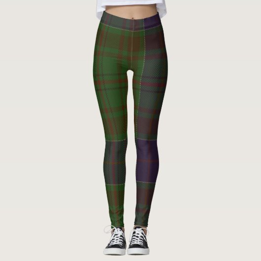 Leggings Plaid écossais Adams Tartan (Devant)