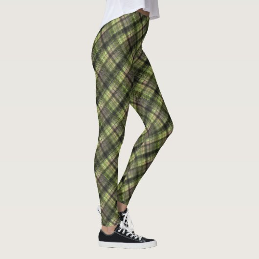 Leggings Plaid écossais écossais écossais écossais classiqu (Droite)