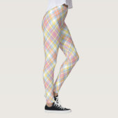 Leggings Plaid en pastel de rayure (Droite)