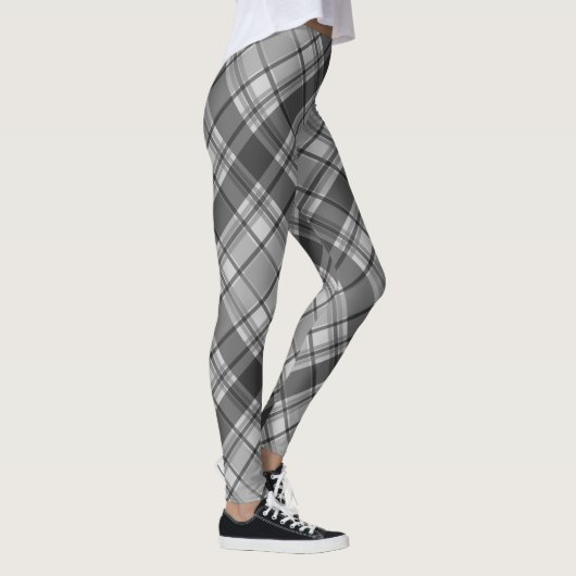 Leggings Plaid gris hiver (Droite)
