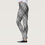 Leggings Plaid gris hiver<br><div class="desc">Cette paire de leggings présente un arrière - plan plaid gris et de charbon d'hiver tendance et chaud. C'est une couleur parfaite pour correspondre à n'importe quelle tenue de Noël.</div>