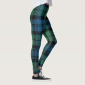 Leggings Plaid Rustic Classic Green Campbell Tartan (Droite)