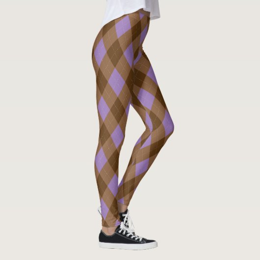 Leggings Plaid Style Jacquard (Droite)