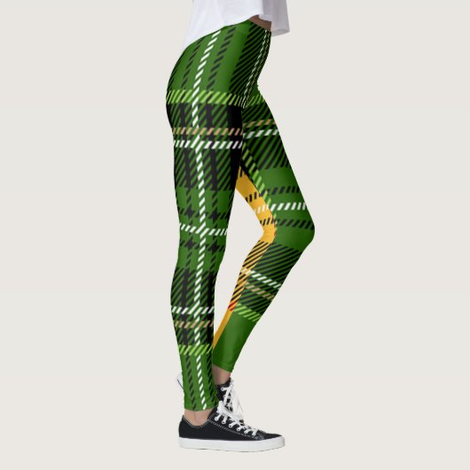 Leggings Plaid vert (Droite)