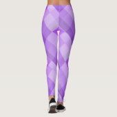Leggings Plaid violet (Dos)