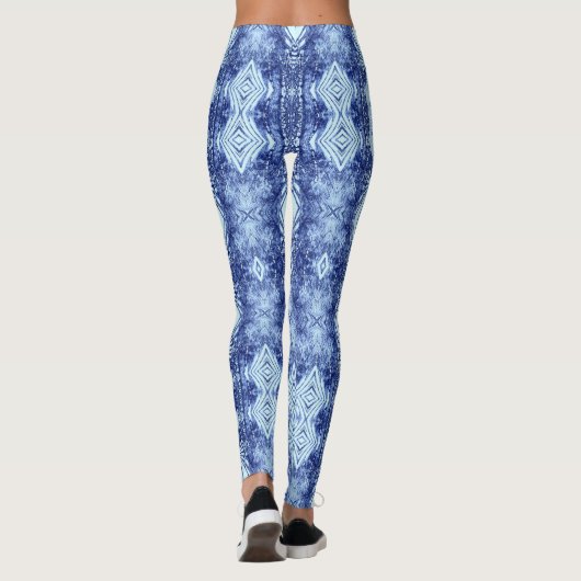 Leggings Plan bleu (Dos)