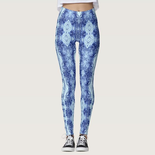 Leggings Plan bleu (Devant)