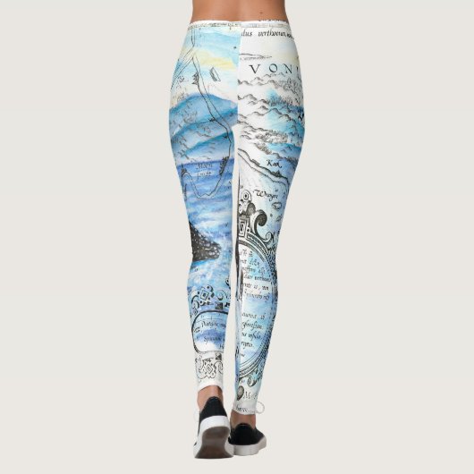 Leggings Plan Breaching Orca (Dos)