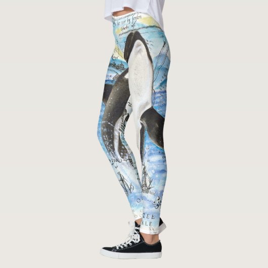 Leggings Plan Breaching Orca (Gauche)