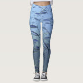 Leggings Plan du poisson (Devant)