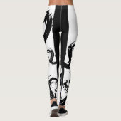 LEGGINGS PLANCHES À NEIGE (Dos)