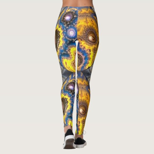 Leggings Planète et supernova (Dos)