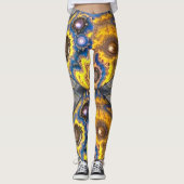 Leggings Planète et supernova (Devant)
