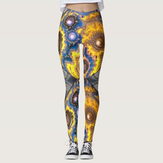 Leggings Planète et supernova (Devant)