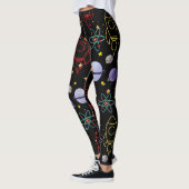 Leggings Planètes, étoiles et Rocket Ships (Gauche)