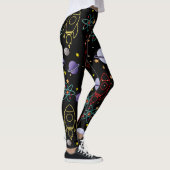 Leggings Planètes, étoiles et Rocket Ships (Droite)