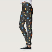 Leggings Planètes heureuses dans l'espace (Gauche)