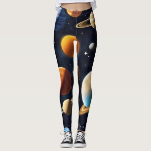 Leggings Planètes spatiales 2