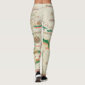 Leggings Planisphere 1502 de Cantino (Dos)