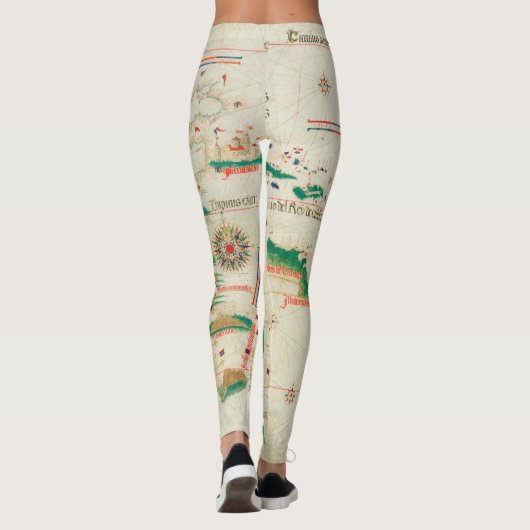 Leggings Planisphere 1502 de Cantino (Dos)