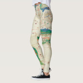 Leggings Planisphere 1502 de Cantino (Gauche)