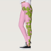 Leggings Planta de uvas racimo de hojas verdes (Gauche)