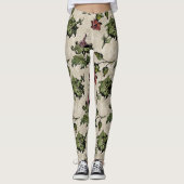 Leggings Plante de sorcière apothecaire | Herbes botaniques (Devant)