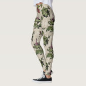 Leggings Plante de sorcière apothecaire | Herbes botaniques (Gauche)