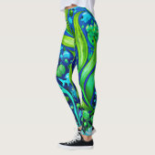 Leggings Plante marin sous-marin motif (Gauche)