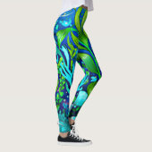 Leggings Plante marin sous-marin motif (Droite)