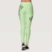 Leggings Plantes à bâtons (Dos)