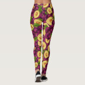Leggings Plantes aquarelles (Dos)
