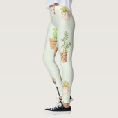 Leggings Plantes Cactus (Gauche)