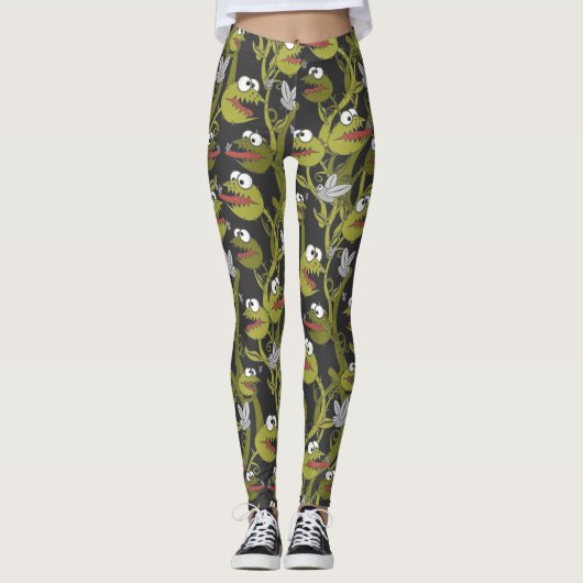Leggings Plantes carnivores (Devant)