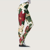 leggings plantes de noël à gogo (Droite)
