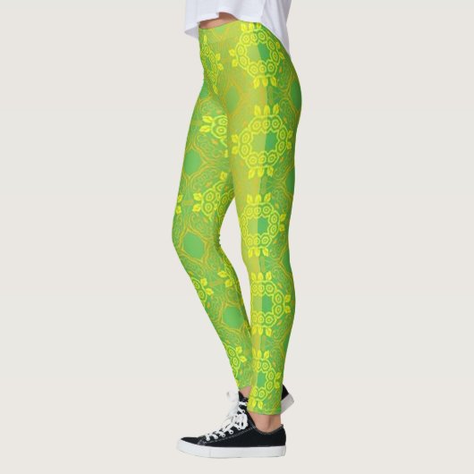Leggings Plantes verts (Gauche)