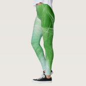 Leggings Plaque de peinture verte #2 (Gauche)
