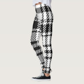 Leggings Plaqué noir et blanc classique (Gauche)