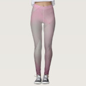 Leggings Plaques en aluminium métallique cool Gris à rose (Devant)