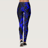 Leggings Plasma bleu (Dos)