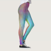 Leggings Plasma d'arc-en-ciel 3 guêtres (Droite)