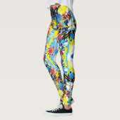 Leggings Plat de crayola fondu (Gauche)
