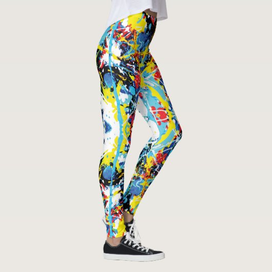Leggings Plat de crayola fondu (Droite)