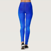 Leggings Plat de peinture bleu (Dos)