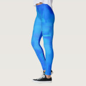 Leggings Plat de peinture bleu (Gauche)