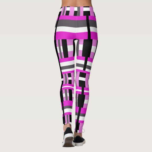 Leggings Plat rose (Dos)