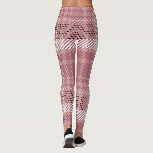 Leggings Plat rose (Dos)