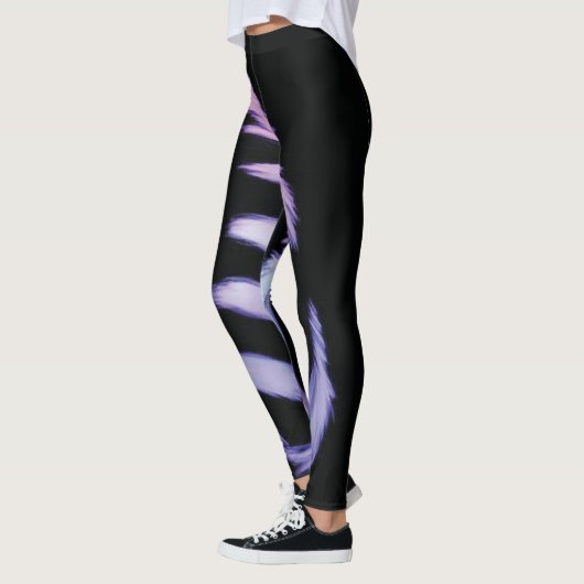 Leggings Pleggings Cheshire néon Chat (Gauche)
