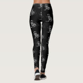 Leggings Plein REAPER sur des guêtres de noir (Dos)